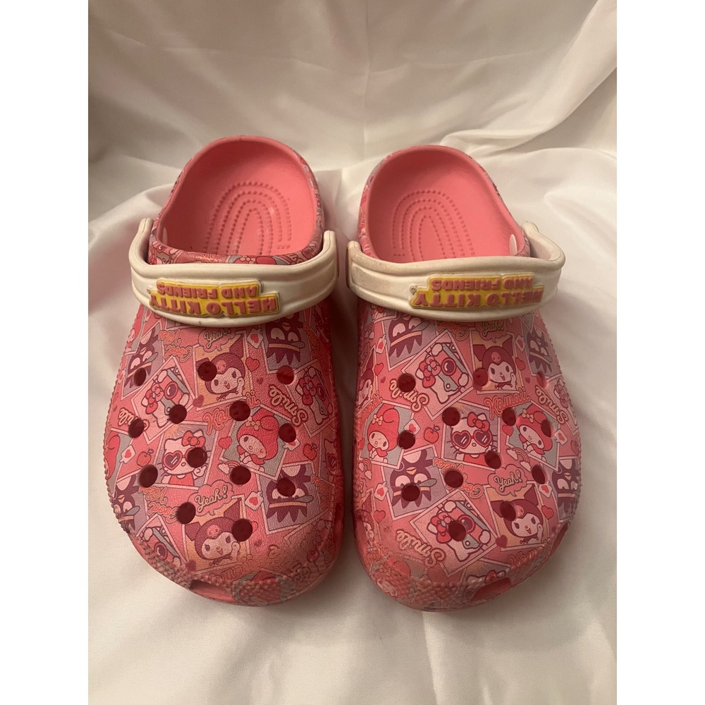Crocs x Hello Kitty and Friends Women's Classic Clog Pink Sz